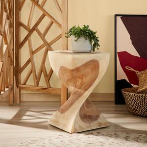 Dřevěný odkládací stolek Kave Home Hakon II. 30 x 30 cm