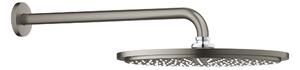 Grohe Rainshower hlavová sprchá s ramenem 31x31 cm kulatý Brushed Hard Graphite 26066AL0
