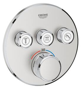 Grohe Grohtherm SmartControl vanová baterie pod omítku s termostatem SuperSteel 29121DC0