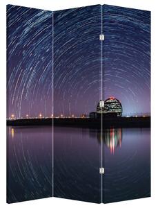 Paraván - Noční obloha s hvězdami (126x170 cm)
