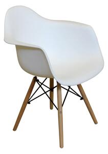 IDEA Nábytek Jídelní židle DUO bílá
