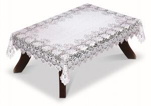 Žakárový ubrus TREYSY více rozměrů bílá MyBestHome Rozměr: 150x100 cm