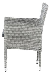 Jídelní židle Malina, 2ks, šedá, 86x58x60