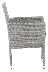 Jídelní židle Malina, 2ks, šedá, 86x58x60