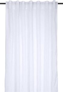 Dekorační režná záclona s poutky MADRID bílá 140x260 cm (cena za 1 kus) France