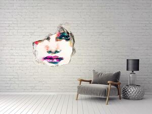 Díra 3D fototapeta na stěnu Portrét ženy nd-p-68067837