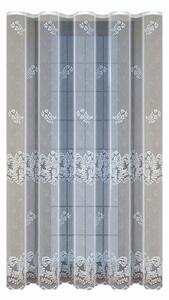 Dekorační žakárová záclona s řasící páskou MAXIMA 250 bílá 200x250 cm MyBestHome