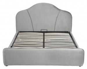 Hector Čalouněná postel Helmer 160x200 šedá