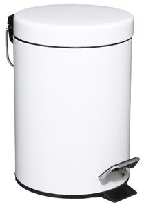Odpadkový koš Round, bílá, 3L