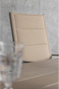 Hector Sada zahradního nábytku - stůl 190 cm + 8 židlí Dizu hnědá
