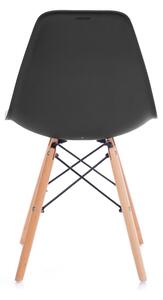 HOMEDE Jídelní židle Margot černá