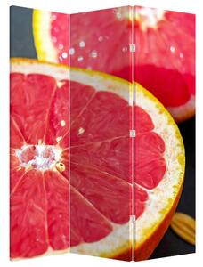 Paraván - Rozkrojené grapefruity (126x170 cm)