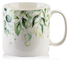 Porcelánový hrnek Eddy Green Leaves 500 ml