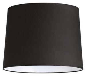 Ideal Lux Stojací lampa SET UP, ⌀ 40cm Barva stínidla: černá, Barva podstavce: nikl
