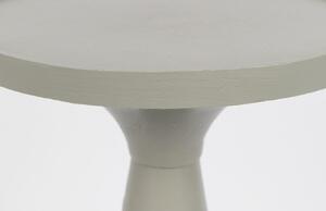 Šedý kovový odkládací stolek ZUIVER FLOSS 28 cm