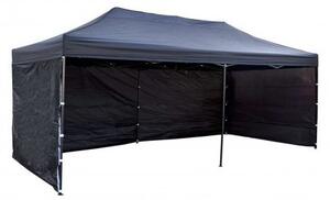 ShopJK Nůžkový stan profi 3 x 6 m černý