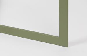 Zelený kovový konferenční stolek ZUIVER MATRIX 45 x 38 cm
