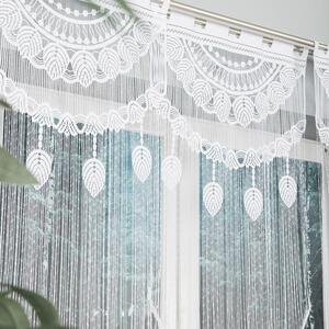 Panelová dekorační záclona na tyčovou gárnyž RANI šířka 60 cm výška od 120 cm do 140 cm (cena za 1 kus panelu) MyBestHome Rozměr: 60x120 cm