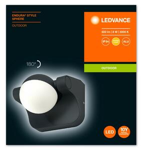 OSRAM LEDVANCE ENDURA Style Sphere 8W Dark Gray 4058075216624