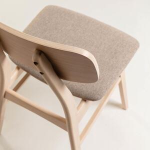 Béžová dubová jídelní židle Kave Home Selia