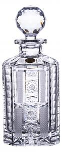 ONTE CRYSTAL Sada na rum (brandy) se skleničkami 280ml - okno na pískování, Iris