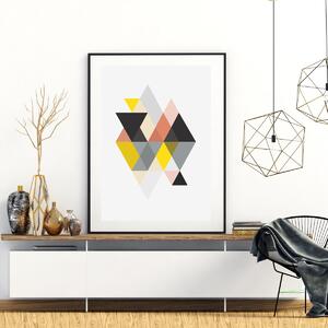 Plakát - Triangle Geometrica (A4)