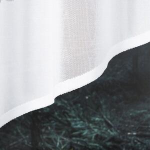 Dekorační oblouková krátká záclona na žabky DANIELA 140 bílá 300x140 cm MyBestHome