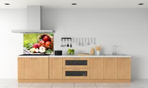 Panel do kuchyně Jablka v košíku pl-pksh-100x70-f-68009680