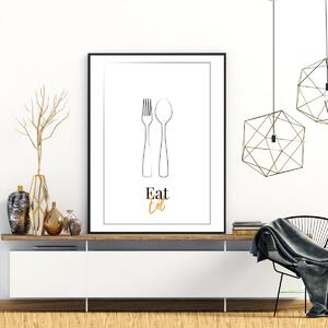Plakát - Eat (A4)