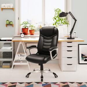 SONGMICS Ergonomická kancelářská židle Tord černá