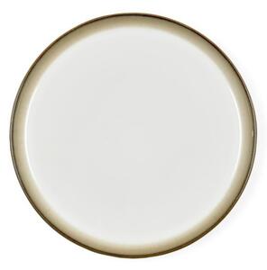 Bitz, Mělký talíř 27 cm Grey/Cream | krémová