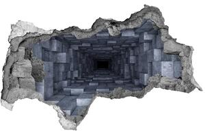 Díra 3D fototapeta nálepka Tunel nd-b-74393146