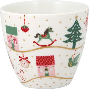 Latte cup Laura Christmas Gold, 350 ml