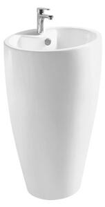 Mexen Orkla volně stojící umyvadlo 49 x 37 cm, bílá - 26065000