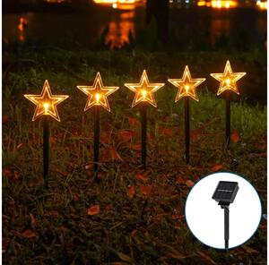 Aigostar - LED Solární vánoční svítidlo LED/0,054W/1,2V 1m IP65 teplá bílá