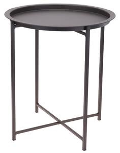DekorStyle Odkládací stolek Giger šedý
