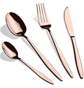 Sada příborů 24 ks Rosegold Metallic Line