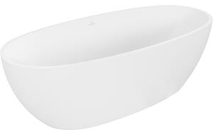 Mexen Torino volně stojící vana z konglomerátu 155 x 78 cm, bílá mat - 57271557800