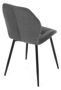 Autronic Čalouněná jídelní židle CT-285 Barva potahu: Šedá