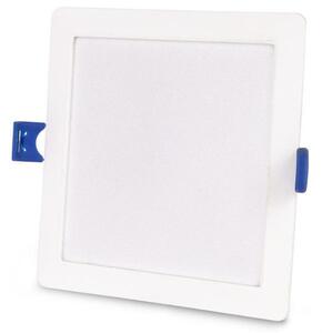 Vestavný LED panel 9W 825lm, denní, čtvercový, 12cm