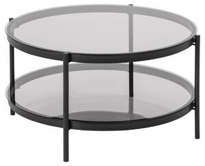 Design Scandinavia Konferenční stolek Bayonne, 79 cm, černá