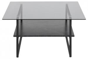 Design Scandinavia Konferenční stolek Okaya, 80 cm, šedá