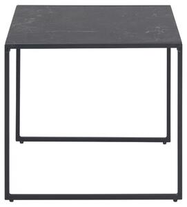 Design Scandinavia Konferenční stolek Infinity, 50 cm, černá