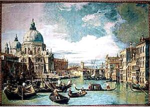 Gobelín tapiserie Santa Maria della Salute a Canal Grande