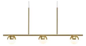 Nordlux - Lustr na lanku CONTINA 3xG9/5W/230V mosaz