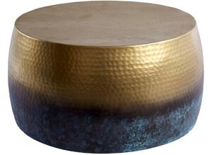 Moebel Living Zlatý konferenční stolek Marteau III. 60x60 cm