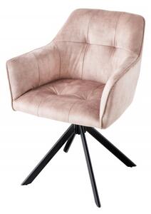 Jídelní židle LOFT II šampaňská samet otočná Nábytek | Jídelní prostory | Jídelní židle | Všechny jídelní židle
