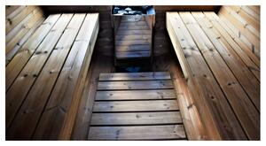 Sudová sauna 2000 x 2000 x 2000mm, thermowood borovice