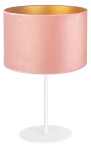 Duolla Stolní lampa ROLLER 1xE14/15W/230V růžová/zlatá DU83499
