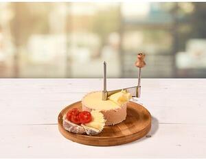 Kráječ na sýr "Tete de Moine", Ø 22 cm, bambus KESPER 58620